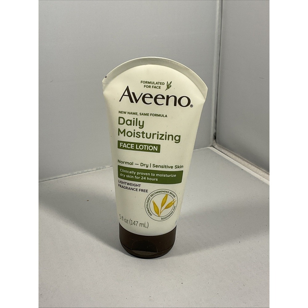 Aveeno Daily Moisturizing Face Lotion Fragrance-Free Sensitive Skin 5oz